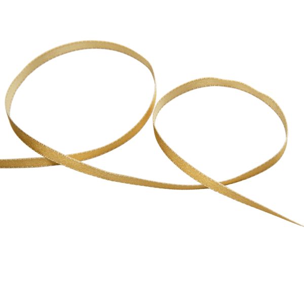 Лента атласная 2-сторонняя 6.0 мм / 22.8±1 метра, 021 бл.бежевый/бежевый, Gamma ALD-06