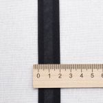 Косая бейка хлопковая 20 мм / 132±1 метра, 080 черный, 6112-0009