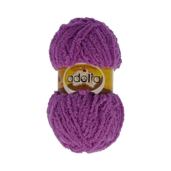 Пряжа Adelia Sofia / уп.10 мот. по 50г, 90м, 18 сиреневый
