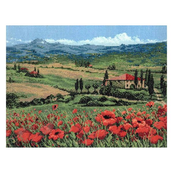 Набор для вышивания нитками Риолис, Тоскана 40х30см