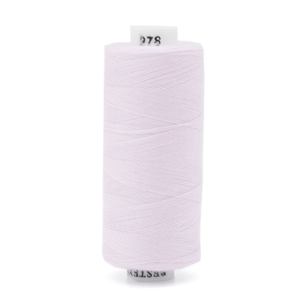 Нитки швейные бытовые Bestex 40/2, 365 м (400 ярд) / 10 кат., 278 бело-сиреневый