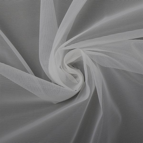 Сетка корсетная 45 г/м², шир.150 см / 5 метров, Т1112, белый молочный /Т1112.02/