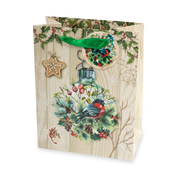 Подарочный пакет 210 г/м², 18х23х10 см, 12 шт, 04, Stilerra NTCS