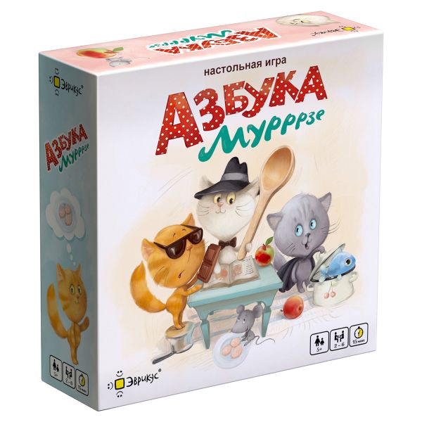 Игра настольная Азбука Мурррзе, Эврикус BG-17079