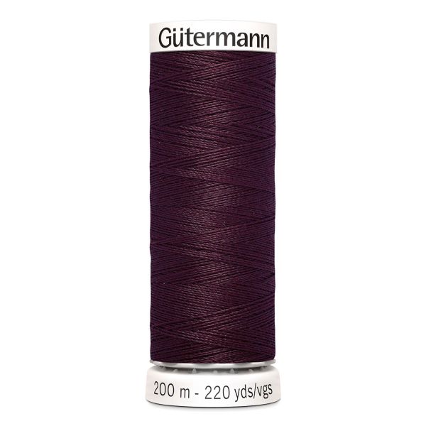 Нитки универсальные Gutermann Sew-all, 200м, 130 т.марсала, 5 катушек