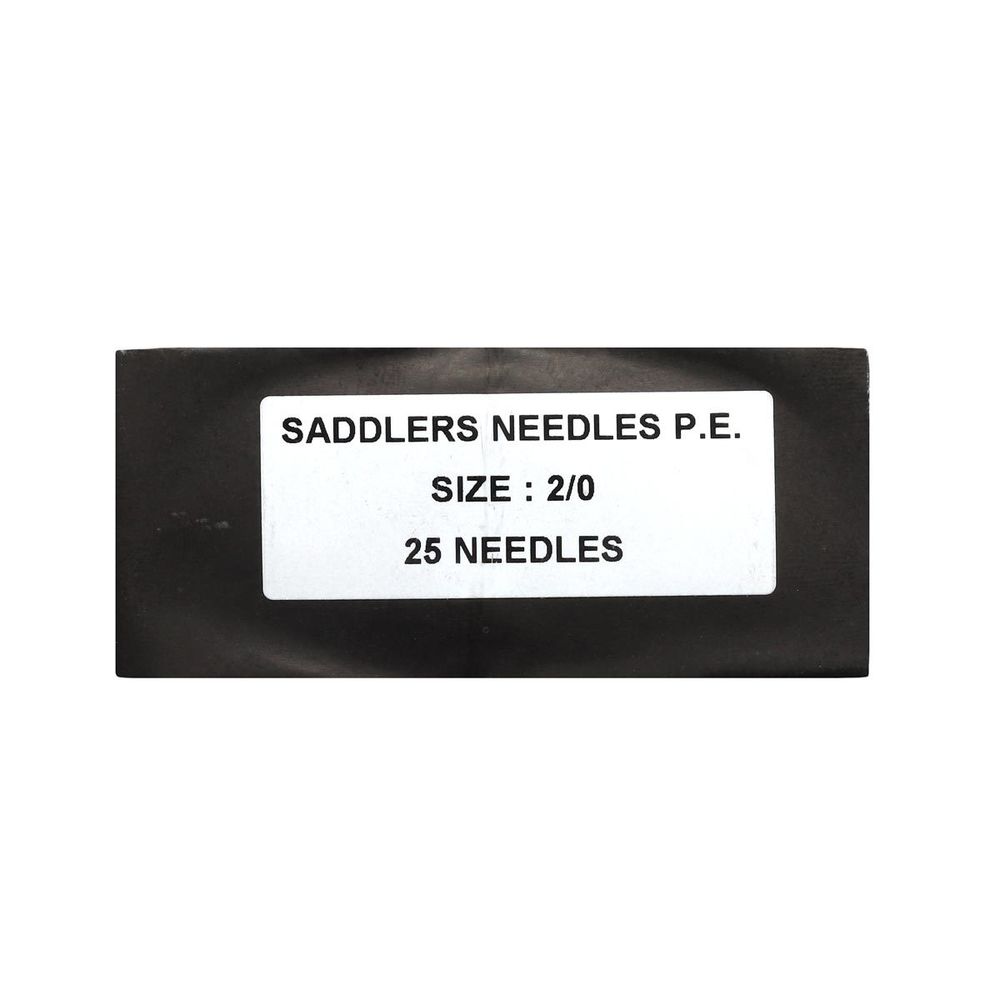 Иглы ручные для натуральной и искусственной кожи №2/0,70 мм, 25 шт, Pony