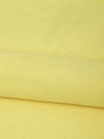 Футер 2х нитка петля Поливискоза стрейч 220г Small French Terry цв.S802 желтый в нарезке 1м