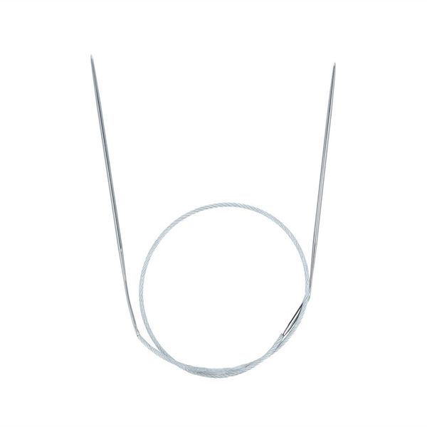 Спицы круговые металл ⌀2,0 мм, 40 см, с металлической леской, Gamma MKS