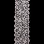 Кружево эластичное (стрейч) 100 мм / 3 метра, C571 молочный