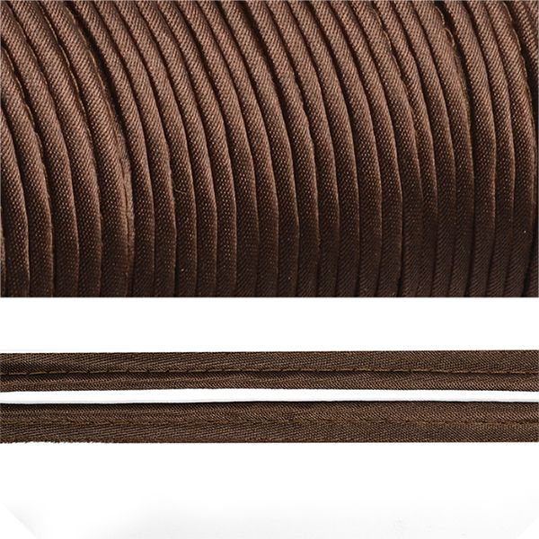 Кант атласный 11 мм / 65.8 метров, F302 т.коричневый