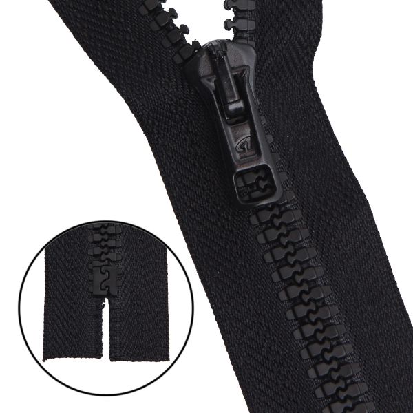 Молния трактор Arta Т6 (6 мм) 1 зам., н/раз., 18 см, ОПТ. УП. 25 ШТ., 077 черный