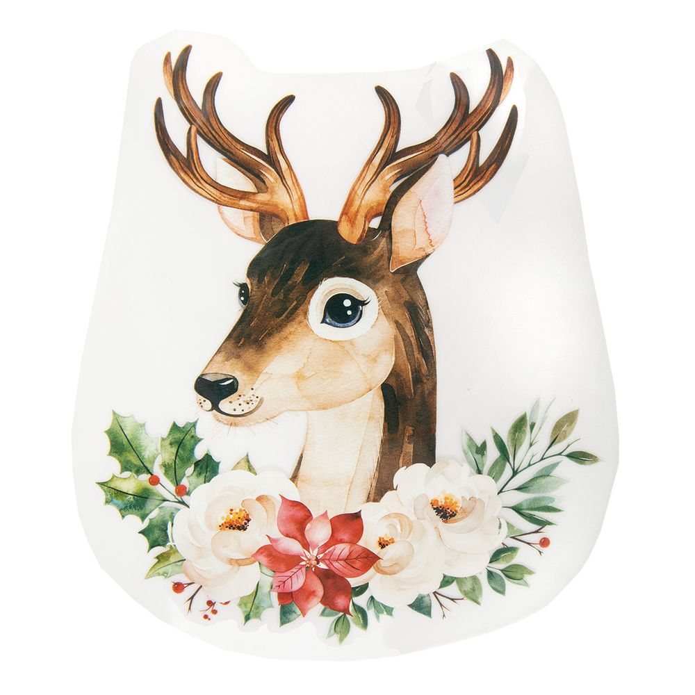 Термотрансфер M №03, 1 шт, M-317 олень 20х17 см, Gamma "M" №03