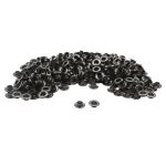 Люверсы металл ⌀_9.2 мм (внутр.), h6.32 мм (внутр.), №24, сталь, New Star, чер.никель, уп≈1000 шт