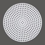 Канва пластиковая ⌀7,5 см, 10 шт, 100% полиэтилен, круг малый, Gamma KPL-03