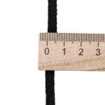 Тесьма (лента) киперная (100 х/б) 5 мм / 25 метров, рис. 9790, 1.4 г/м, черный, С3865Г17/1