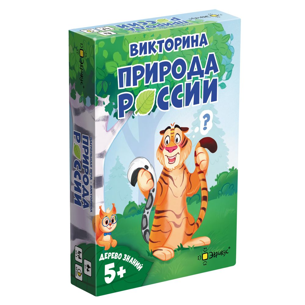 Игра настольная Эврикус Дерево знаний: Природа России BG-17106