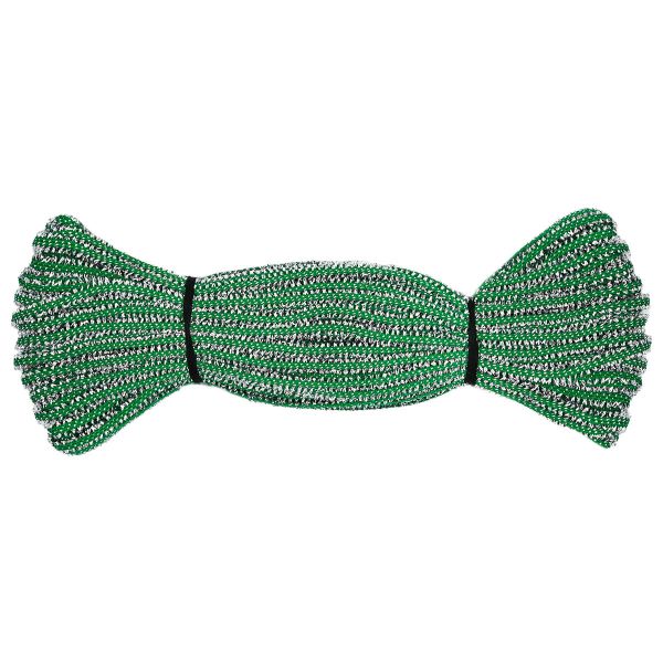 Шнур отделочный плетеный ⌀6.0 мм / 30 метров, зеленый, С887Г7