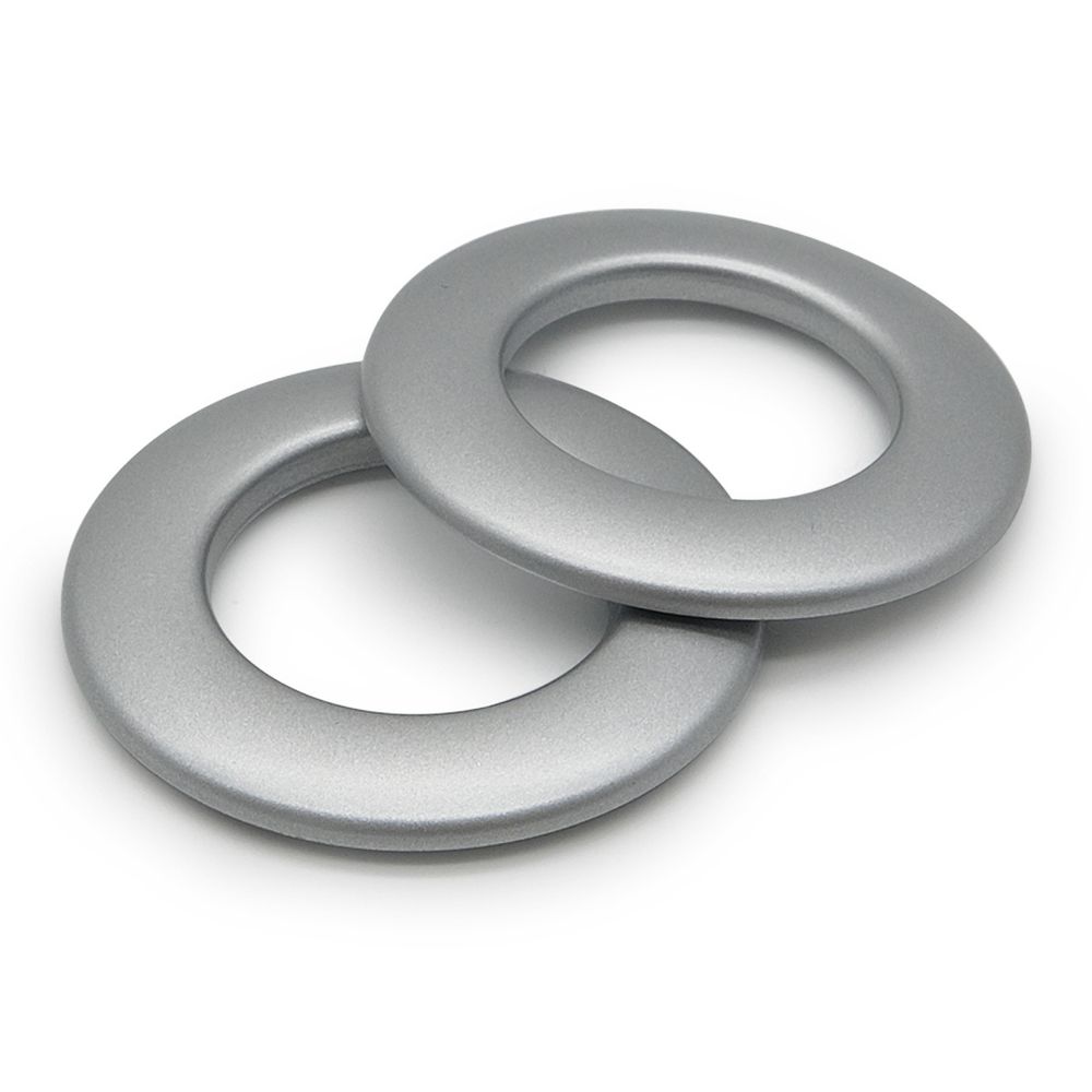 Люверсы шторные ⌀25 мм, цвет № 3 матовое серебро, 10 шт