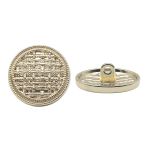 Пуговицы на ножке 32L=20 мм, металл, Gold (золотой), 10 шт, MP06