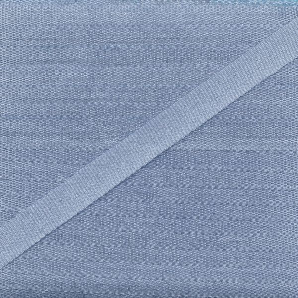 Лента (тесьма) шелковая 4.0 мм / 45.5±0.5 метров, №241 св. серый, Gamma SR-4