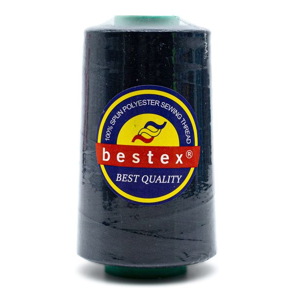 Нитки универсальные Bestex 50/2, 4570 м (5000 ярд) / 1 кат., 275 темный индиго