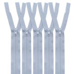 Молния трактор Arta Т6 (6 мм) 1 зам., разъем., 75 см, цв. 177 жемчуг, 5 шт