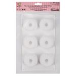 Форма силиконовая для пирожных 28.5х17х3.5 см, мини-кексы -6 ячеек, S-Chief SPC-0318