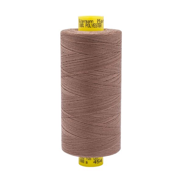 Нитка универсальная Gutermann Mara 120/2, 1000 м, 700207, 454 светло-коричневый, 1 шт