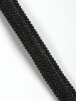 Резинка бельевая (стандартная) 4.0 мм / 200 метров, 3.9 г, вязаная, черный