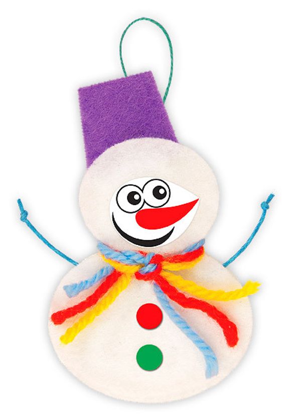 Набор для творчества Клевер, Снеговичок, АФ 01-360
