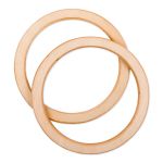 Ручка для сумки 12.9 см, 2 шт, №01 светлое дерево, Gamma HA-33