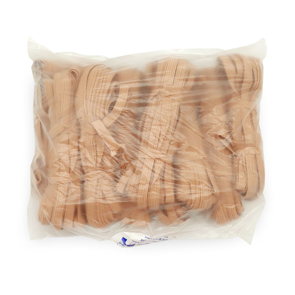 Резинка бельевая (стандартная) 10.0 мм / 10х10 метров, бежевый, С1049