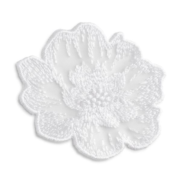 Термоаппликация Цветок празд.мал.бел./выш. Prym