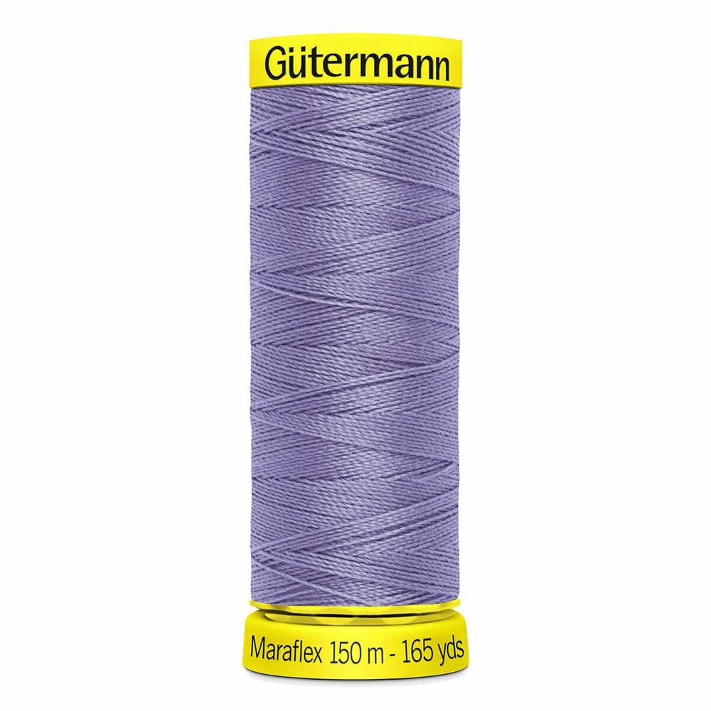 Нитки для трикотажа Gutermann Maraflex, 150м, 158 св.сиреневый, 5 катушек