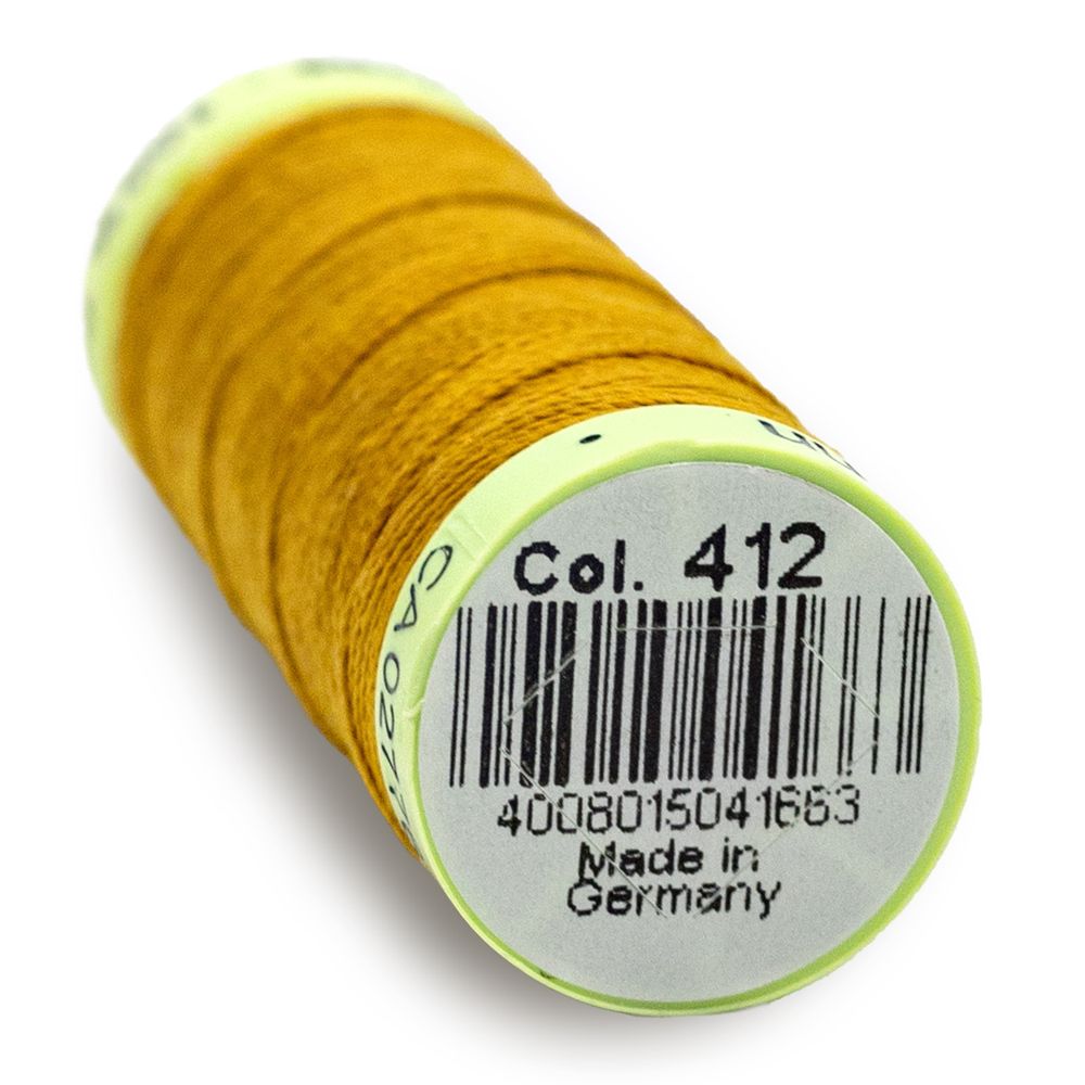 Нитки отделочные Gutermann Top Stitch, 30м, 412 охра, 5 катушек