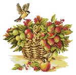 Алмазная (кристальная) мозаика Фрея, Дары лета, 40х40 см