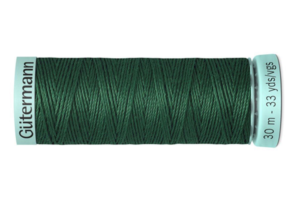 Нитки шелковые Gutermann Silk R753, 30м, 340 зеленый трилистник, 5 катушек