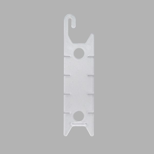 Фиксатор шнура шторной ленты 95мм прозрачный, 50 шт