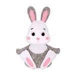 Набор для шитья игрушки Зайчонок 20 см, Miadolla KD-0258