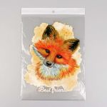 Термотрансфер лиса 20х30см, упак. 5 шт