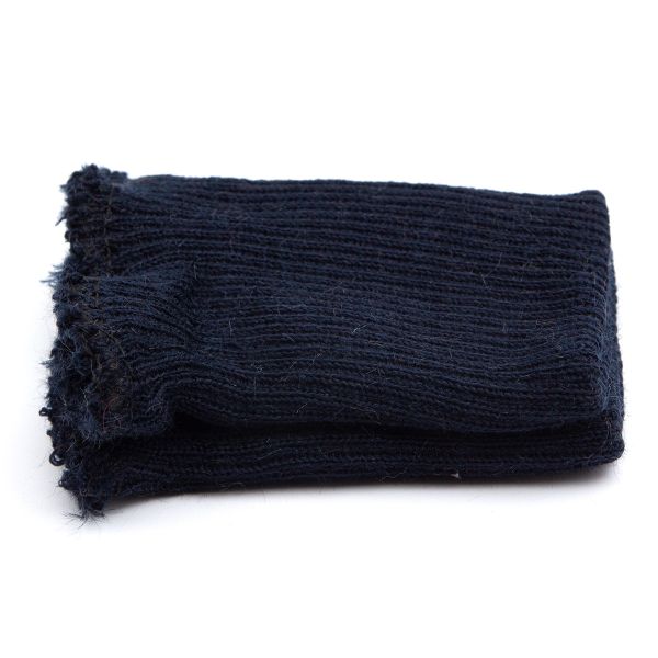 Манжеты трикотажные 6.5х9.5 см, 1 пара, тонкие, 078 синий