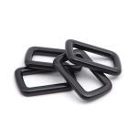 Рамка прямоугольная металл 15 мм /21х14 мм/ черный матовый, ГУ12749, 4 шт