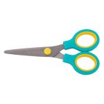 Ножницы школьные 13.3 см, с прорезиненными ручками, Лео LLSE-02