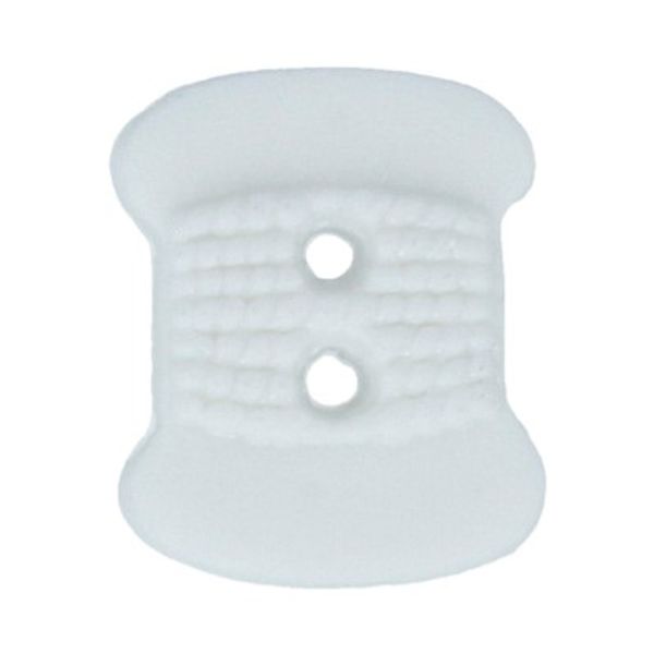 Пуговицы детские 11 мм, 36 шт, №D501 белый, Gamma AY 9916