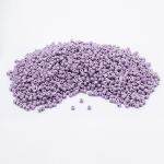 Бусины пластик 5х6 мм, цилиндр, 500 г, 016 сиреневый, Astra&Craft (7739890/7739298) 2141