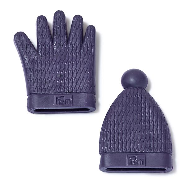 Колпачки-держатели для спиц пластик, 2 шт, для 2.0 и 2.5 мм, Prym 611855