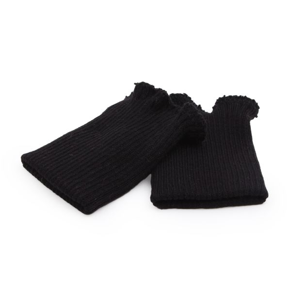Манжеты трикотажные 7.0х9.5 см, 1 пара, в-01 черный