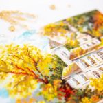 Набор для вышивания нитками Чудесная игла, Золотая пора