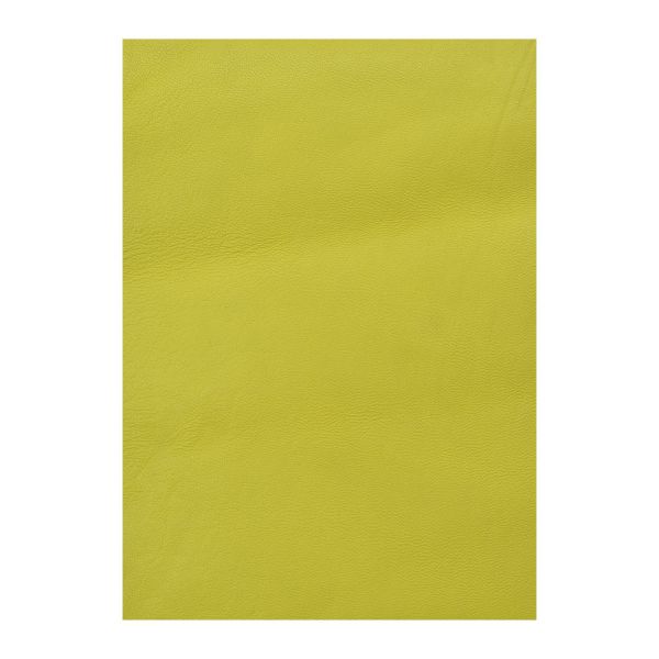Кожа натуральная в листах А6 (10,5*14,8см), 100% кожа (16 желтый) 402