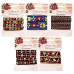 Набор лент декоративных Цветы и орнаменты 1, 5 шт, Vintage Line